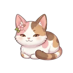 Sakura sitting