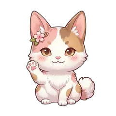Sakura waving