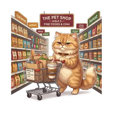 Chai, Shopping scene