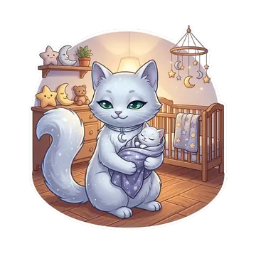 Luna, Baby scene