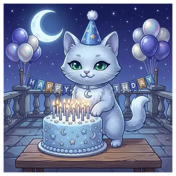 Luna, Birthday scene