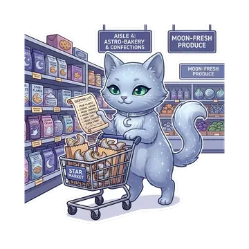 Luna, Shopping scene