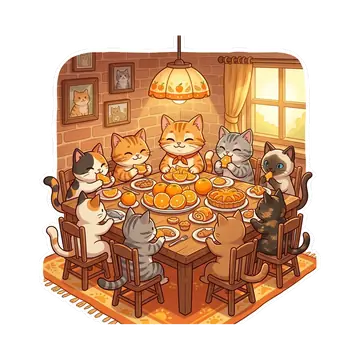 Tangerine, Family scene